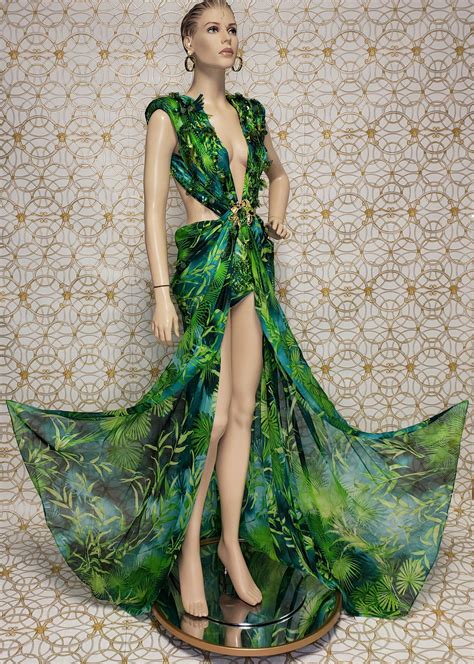 versace jungle dress google images